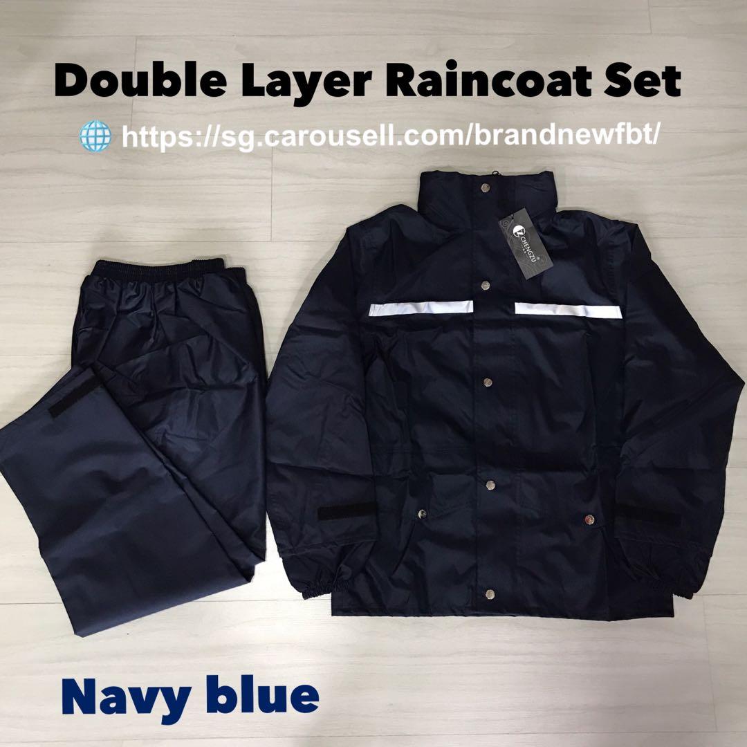 Double raincoat sale