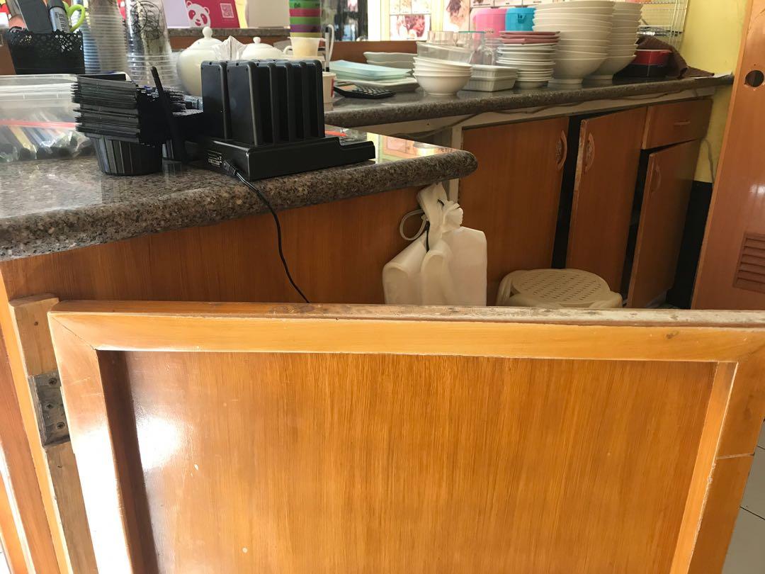 Restaurant Counter Cabinets Home Furniture Furniture Fixtures Shelves Drawers On Carousell