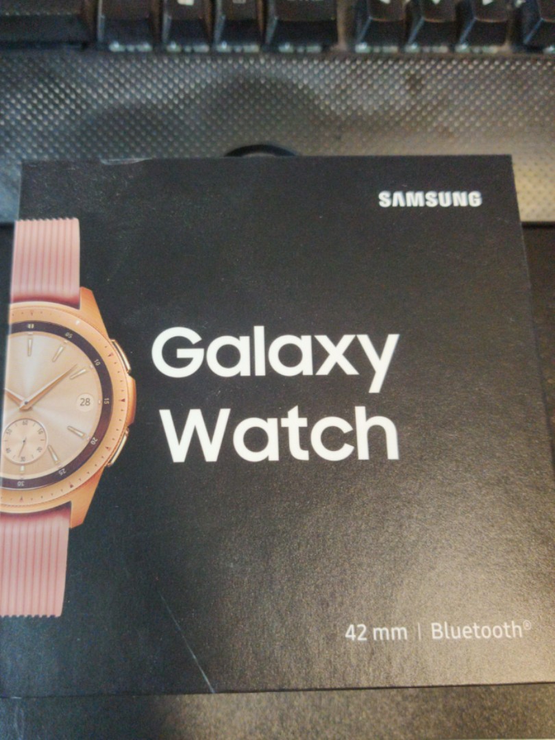 Samsung Galaxy Watch 42mm Rose Gold, Mobile Phones \u0026 Gadgets, Wearables \u0026  Smart Watches on Carousell