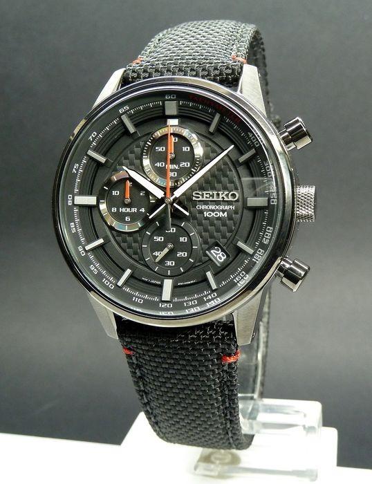 SEIKO SSB315P1 Men s Chronograph Nylon Strap Watch Carousell