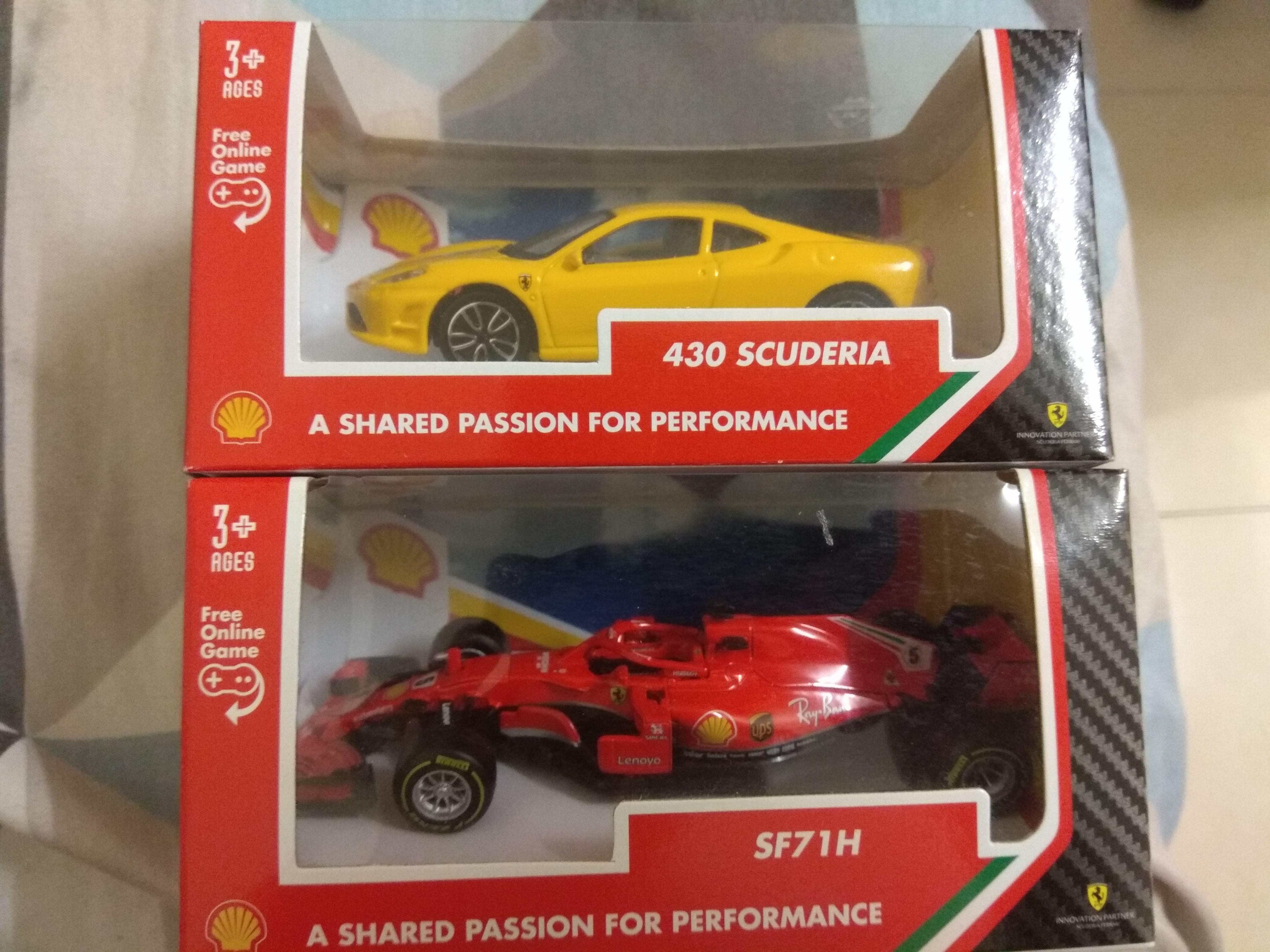 diecast ferrari shell