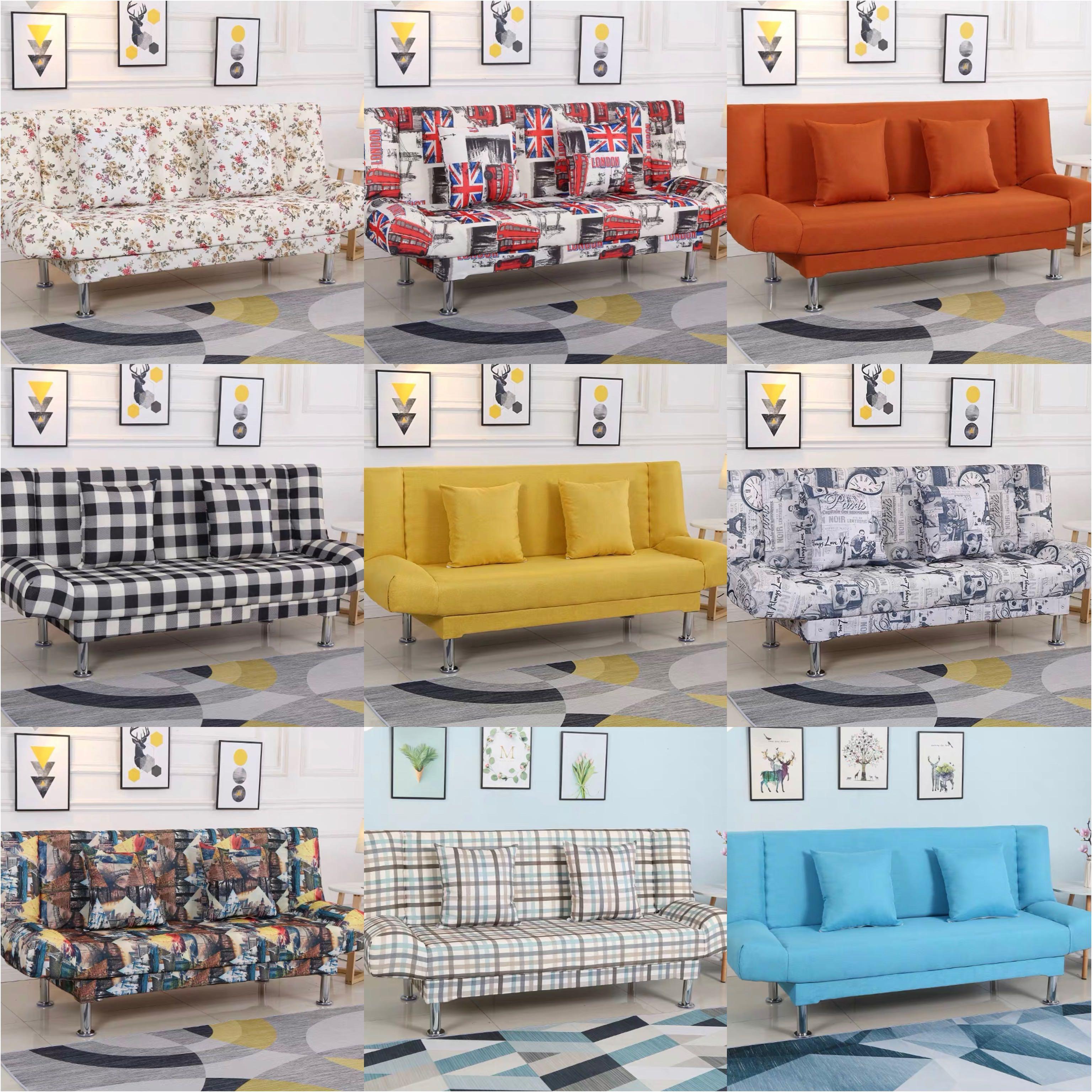Image showcasing SIMPLE SPACE SAVING SOFA BED, Furniture & Home Living, Furniture, Sofas ...