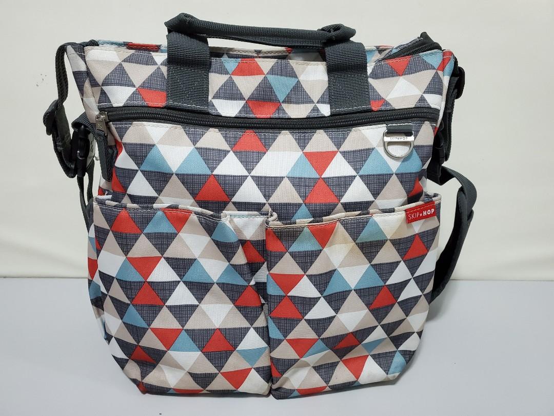 skip hop duo signature diaper bag