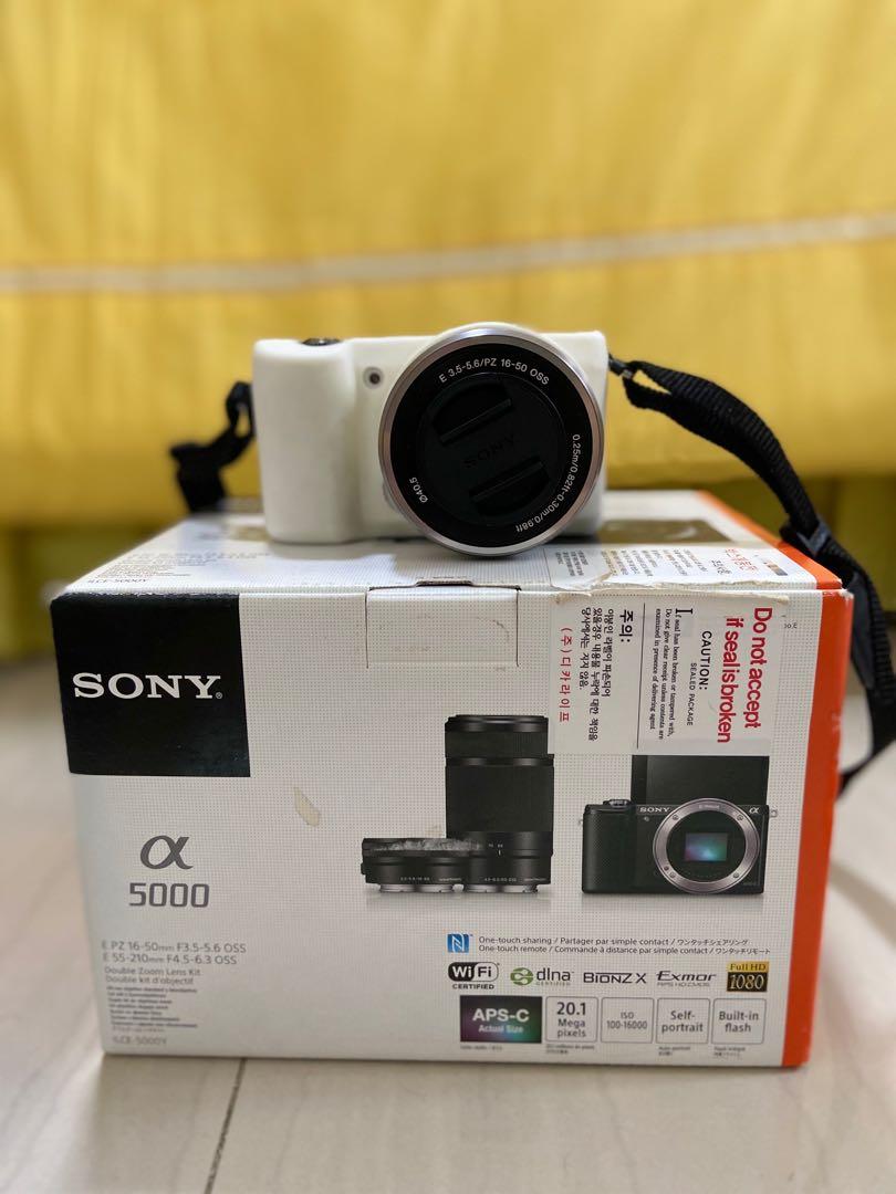Sony A5000 + kit lens 1650mm, Photography, Cameras, Mirrorless on