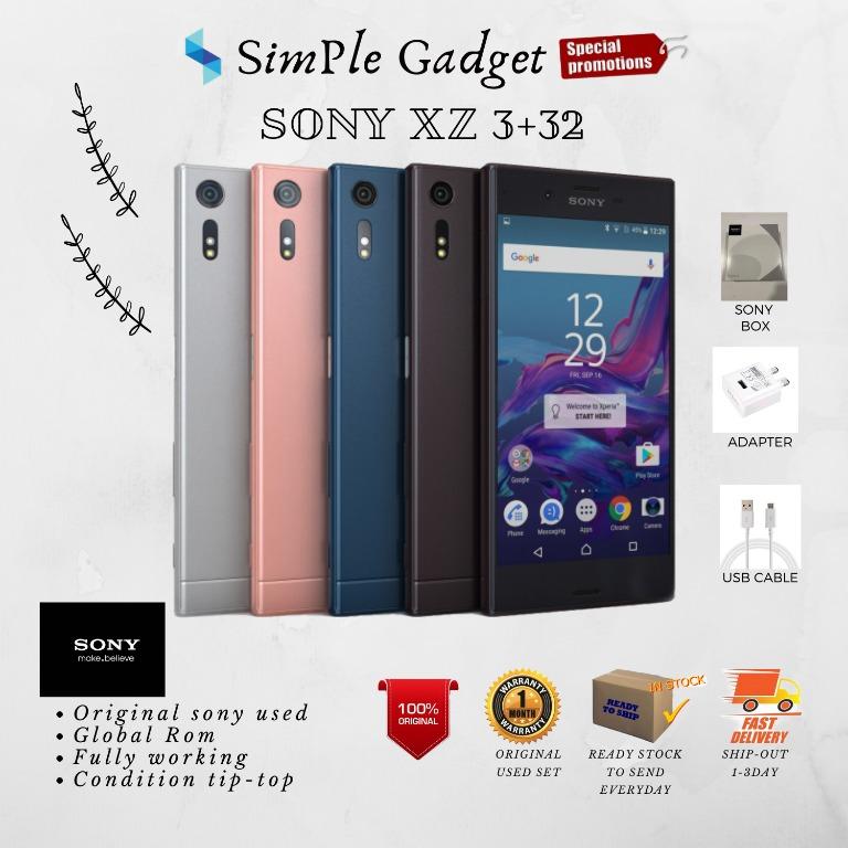 Sony Xperia Xz 3 32 Global Rom Secondhand Mobile Phones Tablets Android Phones Sony On Carousell