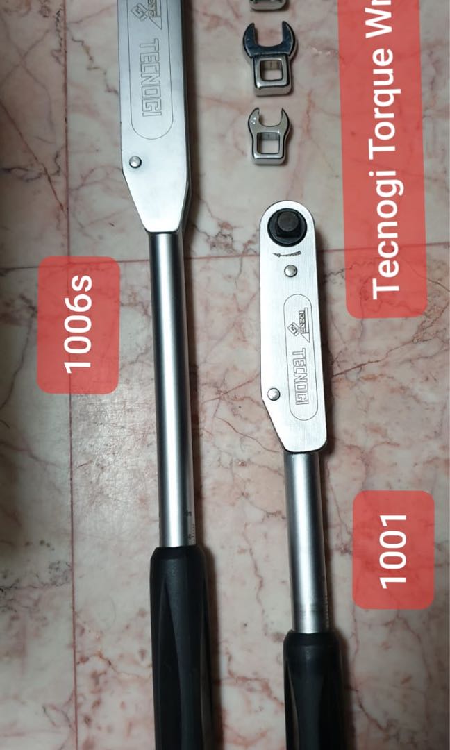 Tecnogi Torque Wrench 1006s and 1001
