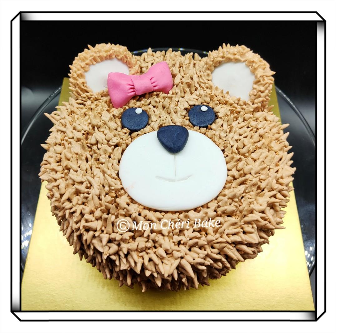 TEDDY BEAR FONDANT BIRTHDAY CAKE - Rashmi's Bakery