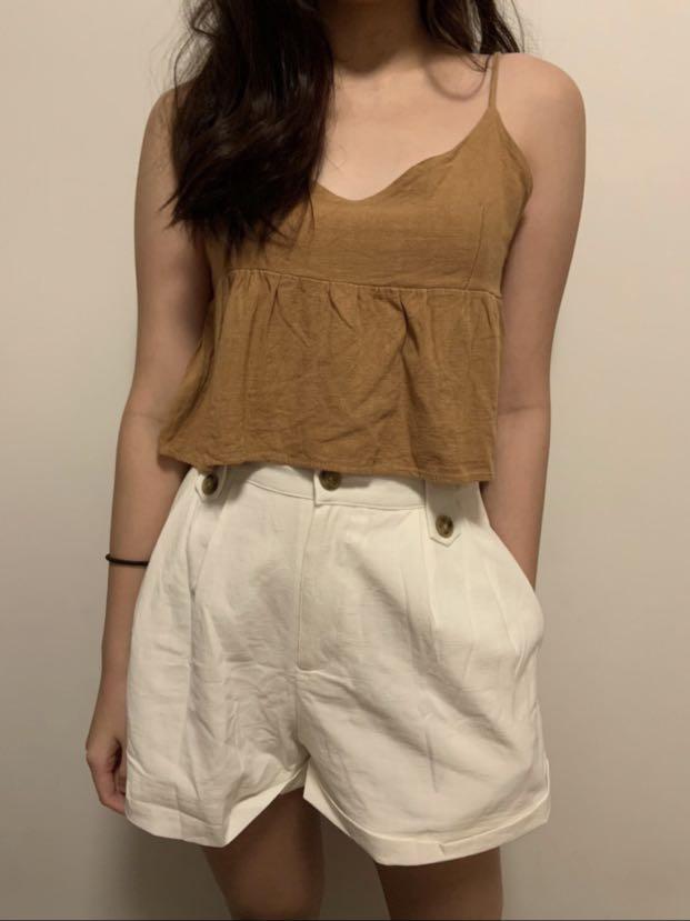 brown babydoll