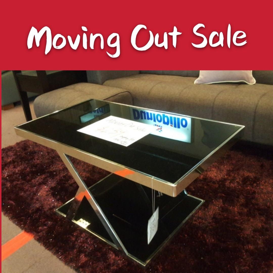 Tempered Glass Coffee Table Furniture Tables Chairs On Carousell