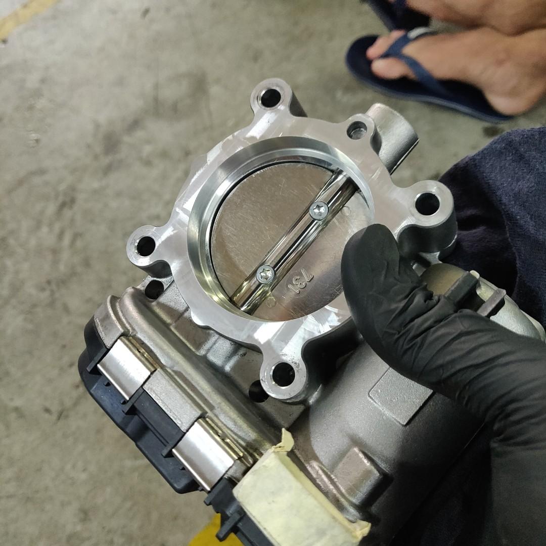 Throttle body porting polishing TB port and polishing Mercedes BMW Audi