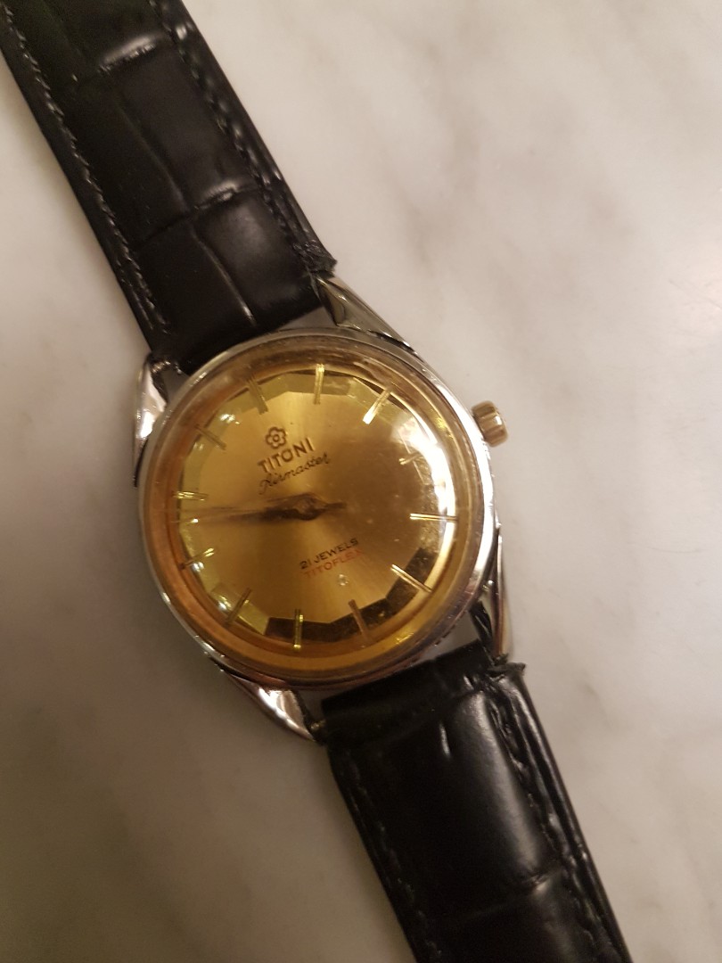 Titoni airmaster 21 jewels titoflex gold online