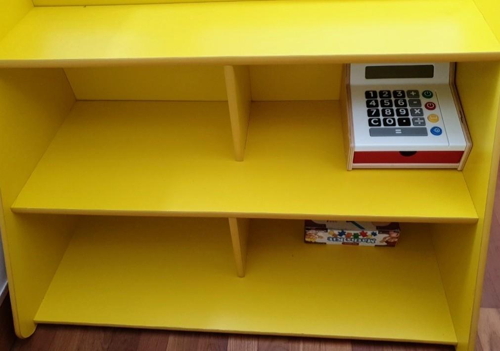 Tonka Toddler Bed with Storage Shelf, Babies & Kids, Baby Nursery