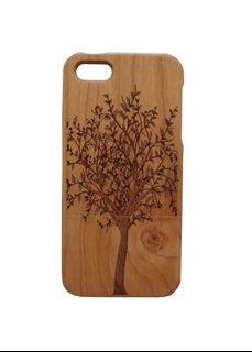 Tree of life print Iphone 5/5s/6 wooden engraved bamboo case