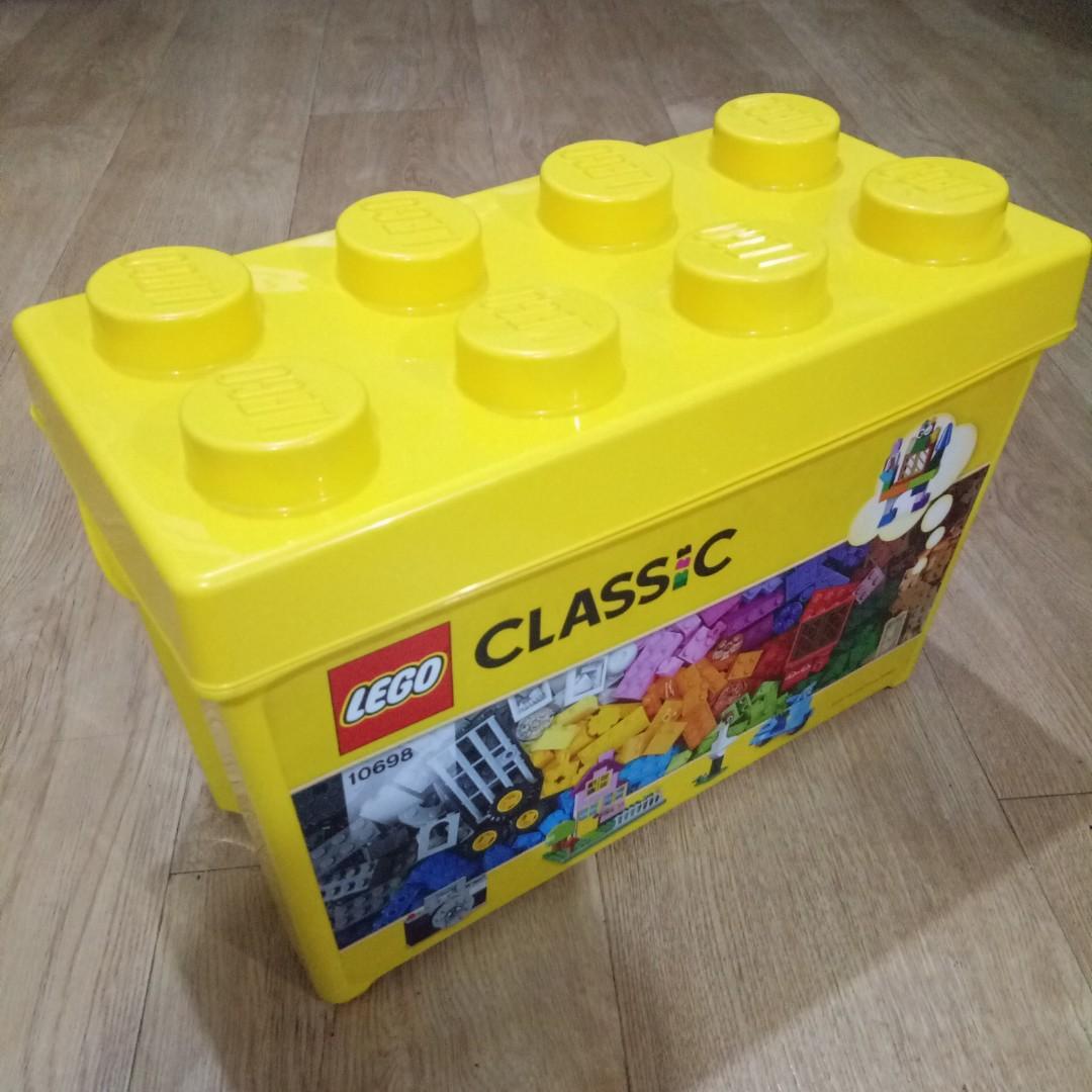 Tub of Lego (Category: Lego & Building Sets) located in Taguig. Submitted by garagesale_ph (Listing ID 1019367639, Image 1). Description: Assorted Lego blocks and parts. Semi sorted. It does not have the complete set from the tub but is mixed in with other lego/lego compatible sets. -bpi,bdo,gcash -lalamove, grab.