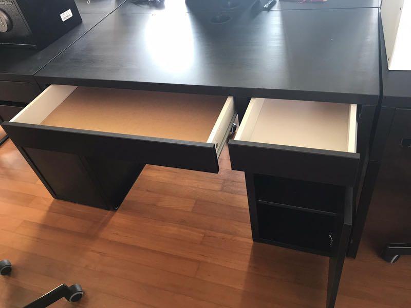 Used Micke Office Desk with drawers and Furniture & Home
