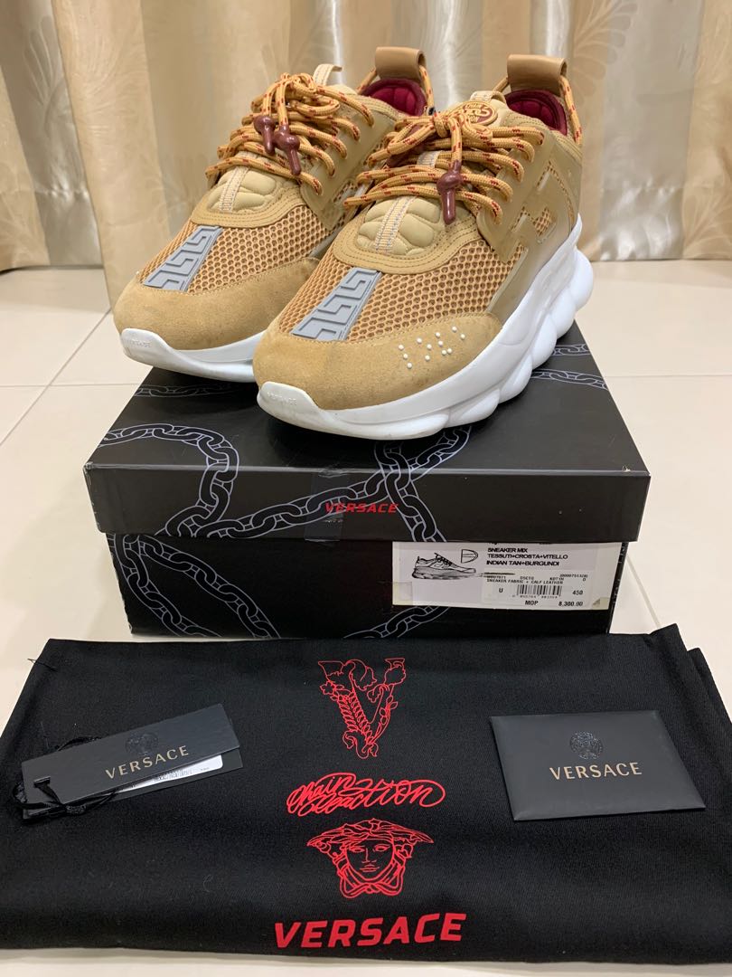 Versace chain reaction tan outlet