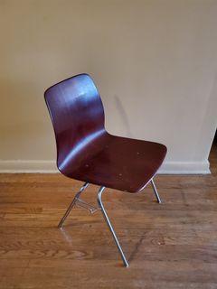 Vintage MCM Pagholz stackable chairs