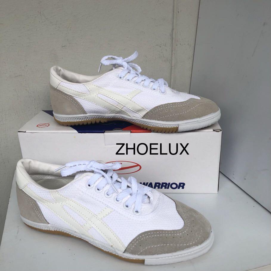 Warriors School Shoes White Stripe Shoes Sneakers White School