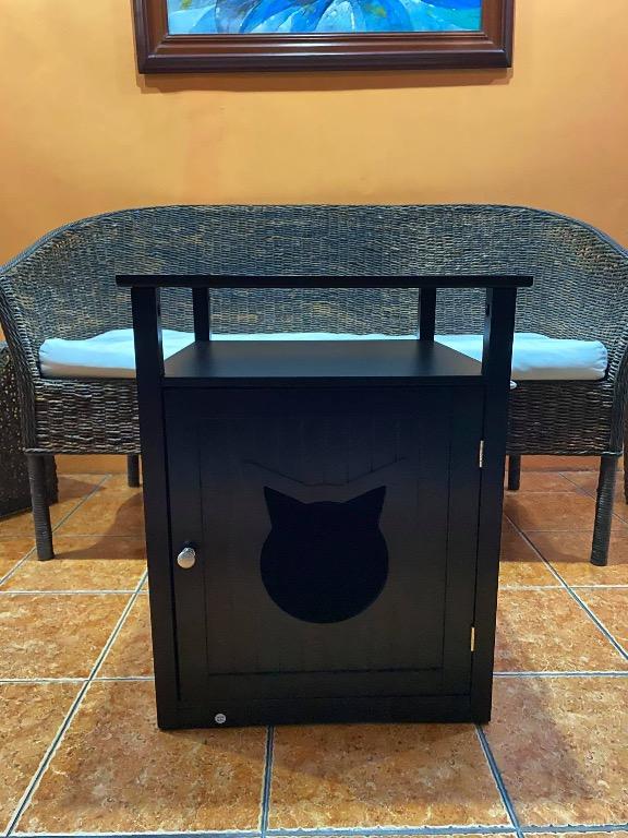 cat box side table