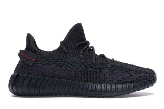 Yeezy 350 Static Black NR US 10.5, Men's Fashion, Footwear, Sneakers on  Carousell