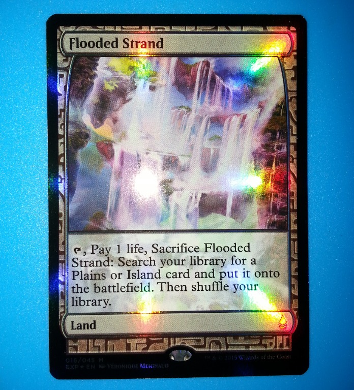 Zendikar Expeditions FLOODED STRAND Magic the Gathering, Toys