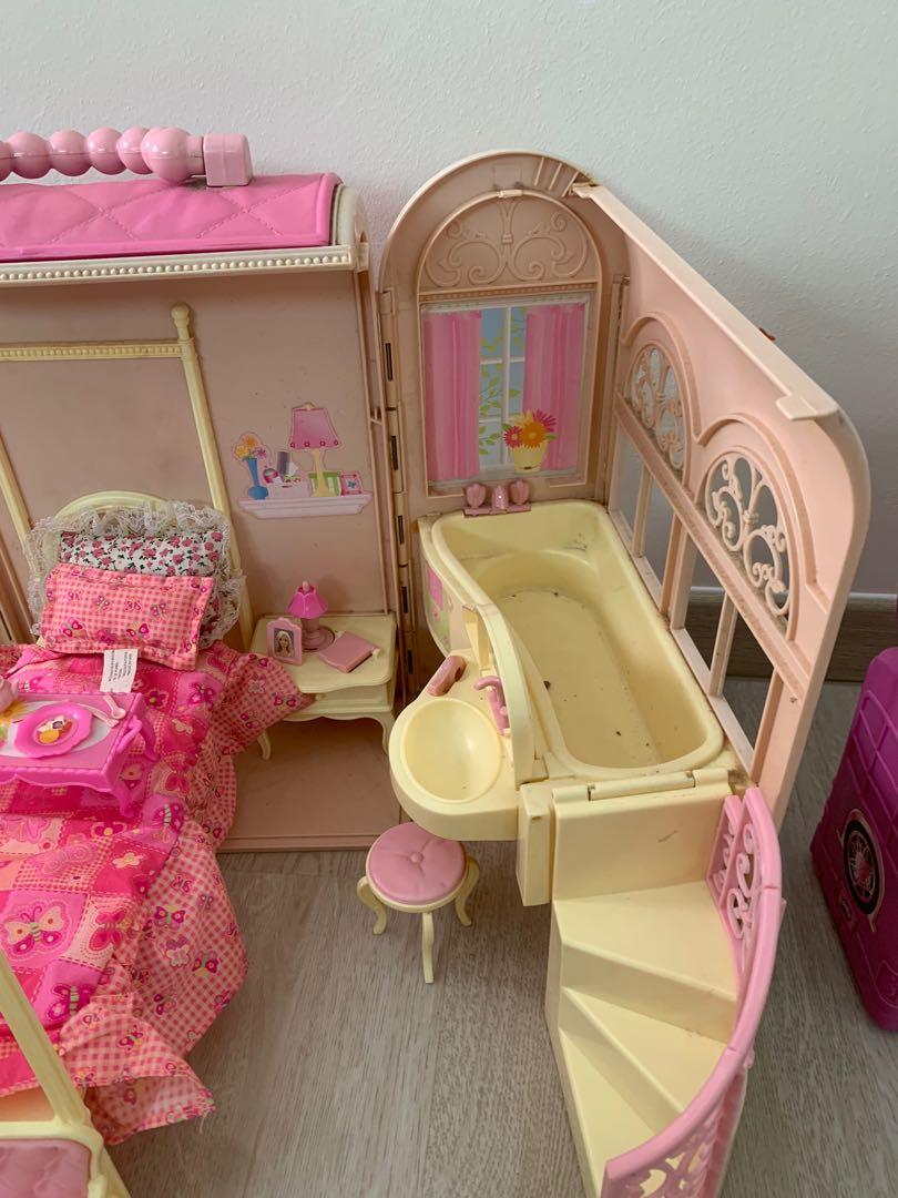 2000s Barbie house Hobbies Toys Toys Games on Carousell