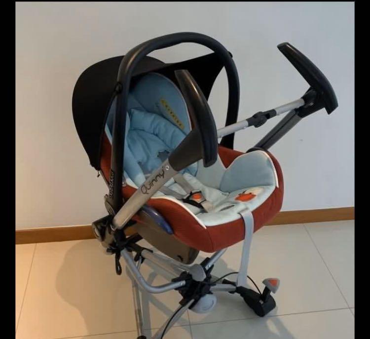 299 Set of Quinny Zapp Xtra Stroller + Maxi Cosi CabrioFix Car Seat