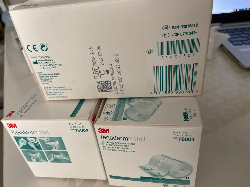 3M Tegaderm roll, Health & Nutrition, Medical Supplies & Tools on Carousell