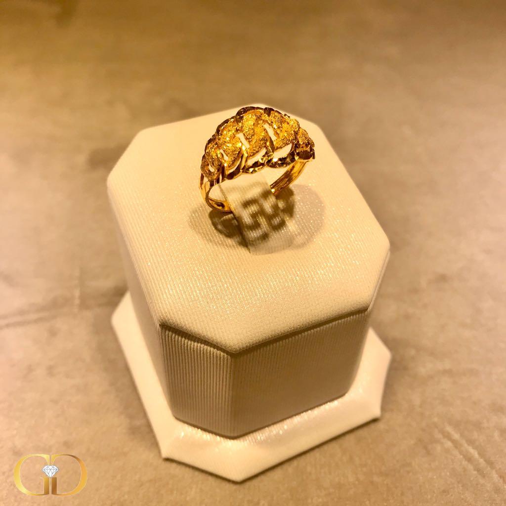 916 Gold Coco Ring Luxury Accessories On Carousell