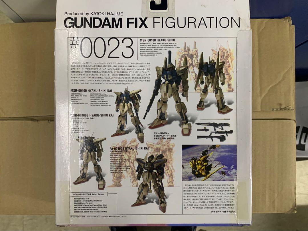 全新未開封Gundam Fix Figuration 0023 百式高達GFF #0023, 興趣及遊戲 