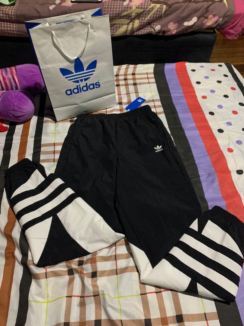 adidas big logo pants