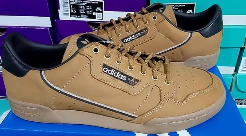 Adidas continental 80 browns clearance