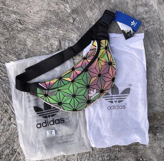 adidas issey miyake waist bag reflective