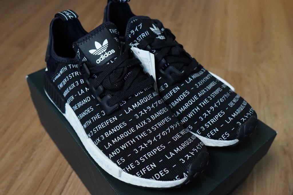 Adidas clearance nmd blackout