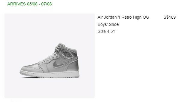 jordan 1 japan gs
