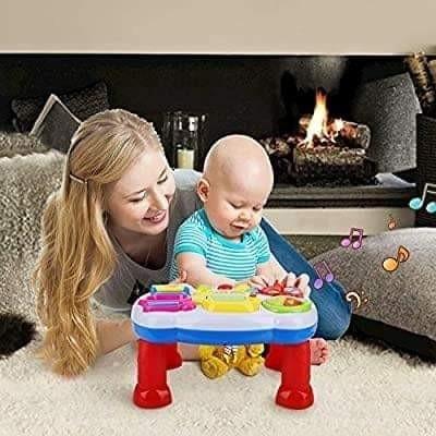 baby girl activity table