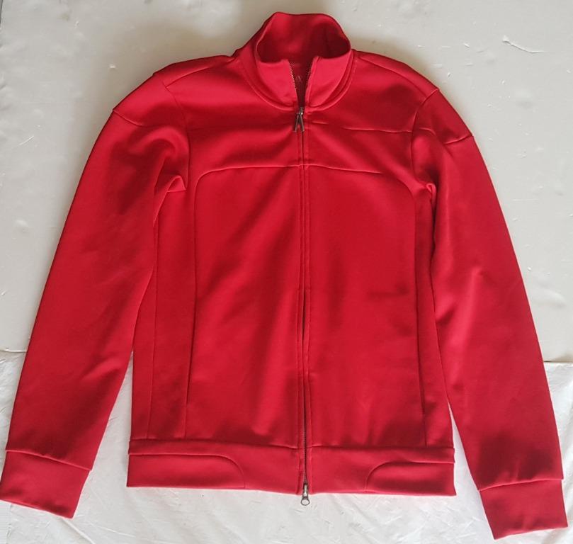 red armani exchange jacket