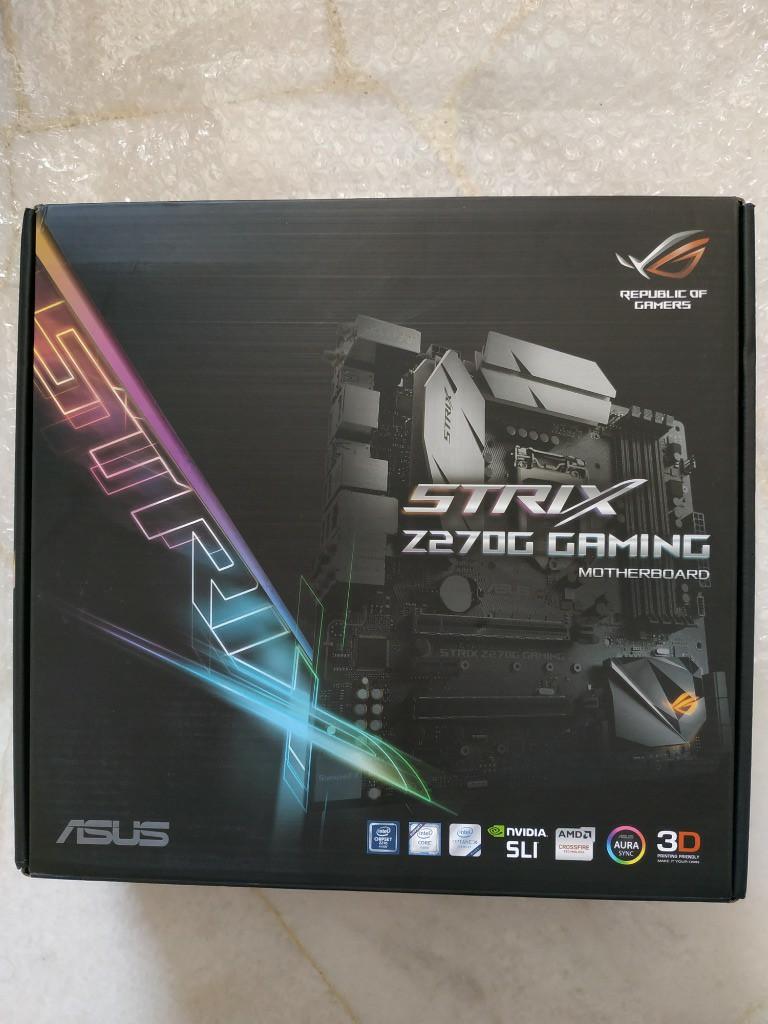 Asus Rog Strix Z270g Gaming Motherboard Electronics Computer Parts Accessories On Carousell