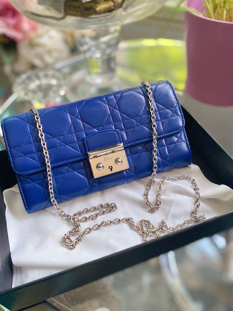 leather wallet on chain