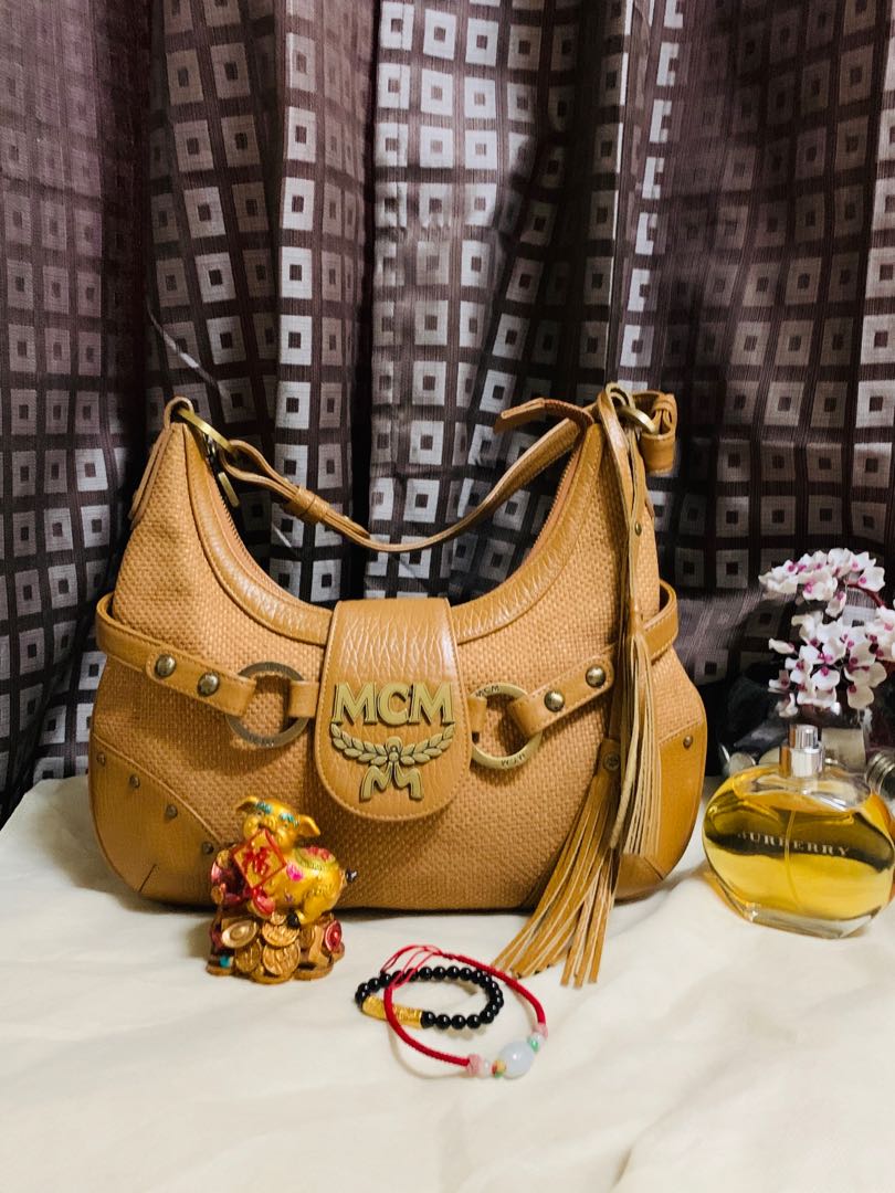Authentic Vintage MCM Shoulder handbag Baguette Luxury Bags