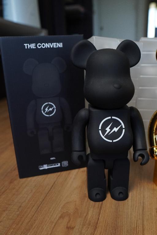 Bearbrick x The Conveni x Fragmentdesign 400 Black