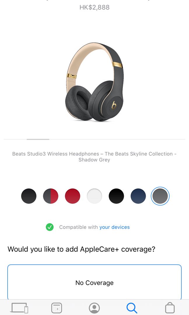 beats studio grey