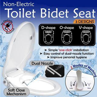 Bidet Seat Cover Home Appliances Carousell Singapore Soft close prevents loud slamming, cracked toilets and pinched fingers. bidet seat cover home appliances
