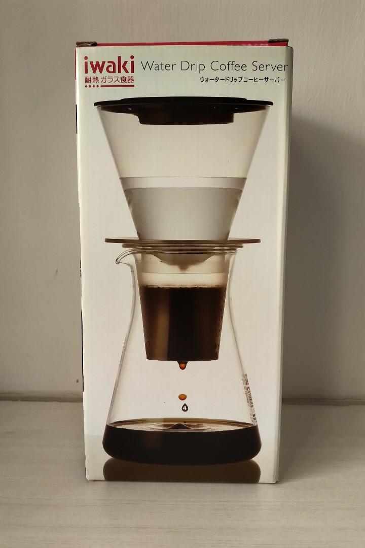 BNIB Iwaki Water Drip Coffee Server, TV 