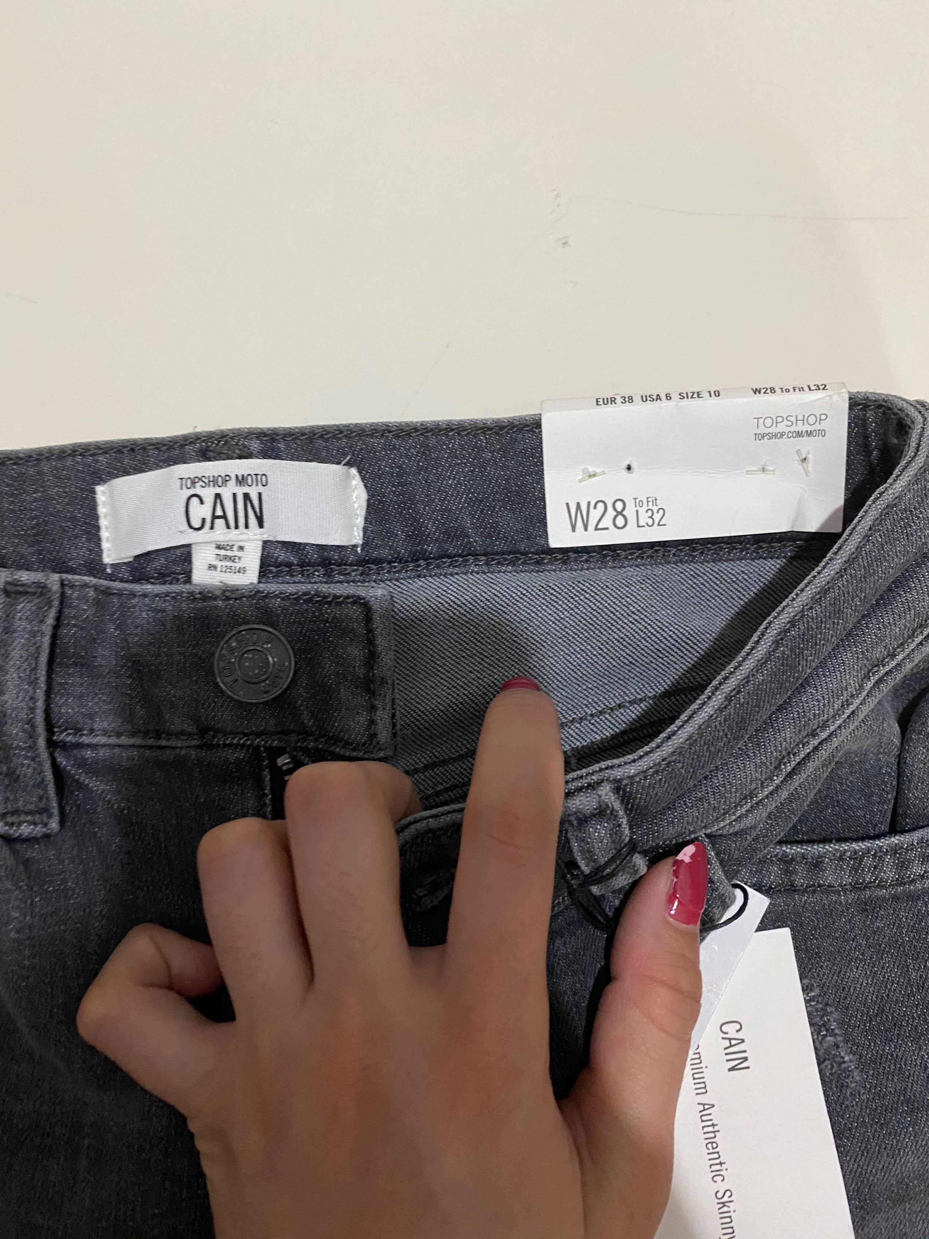topshop cain jeans