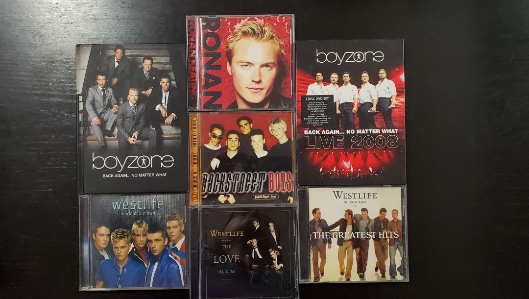 Boyzone Westlife Backstreet Boys 全套, 興趣及遊戲, 收藏品及紀念品