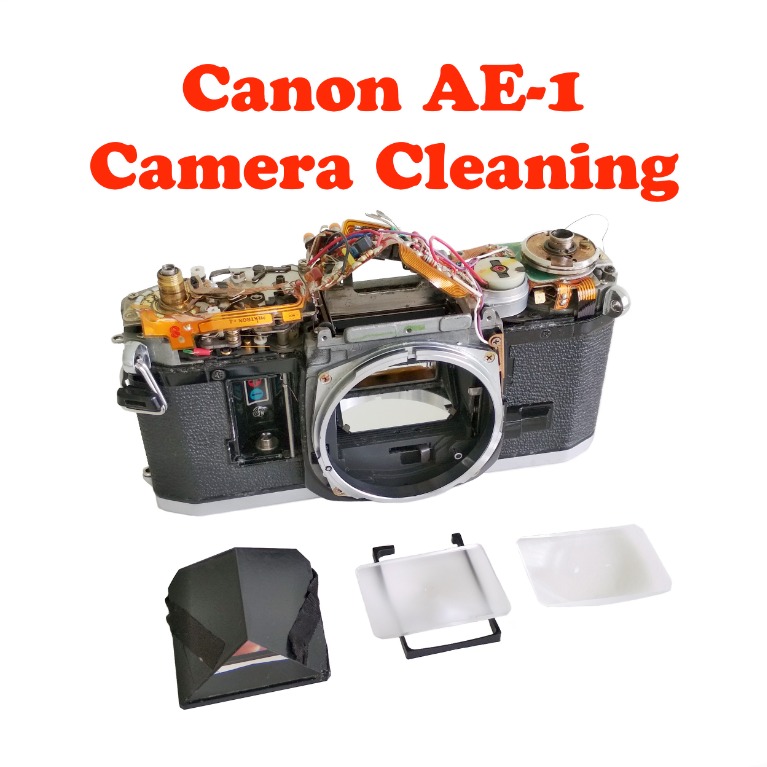 canon ae 1 ae 1 program camera cleaning servicing