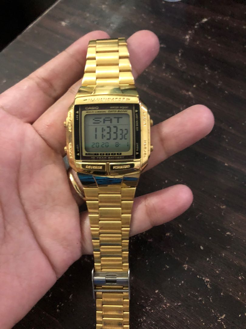 Casio Gold Watch