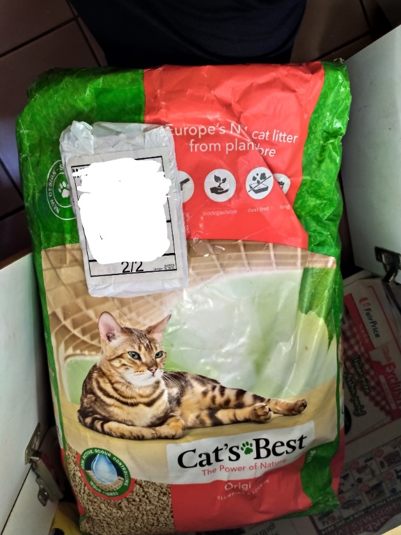 Cat's Best Original litter 13kg NEW, Pet Supplies, For Cats, Cat