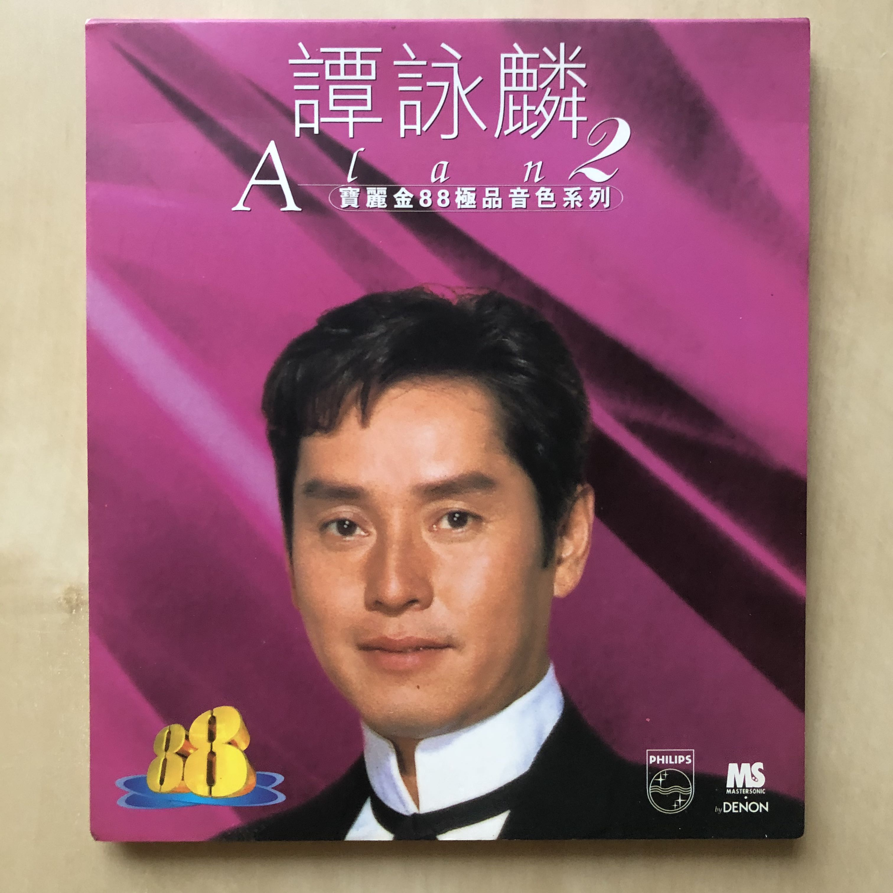 CD-譚詠麟 アラン・タム Alan Tam「反斗星」1989年寶麗金~白金系列-